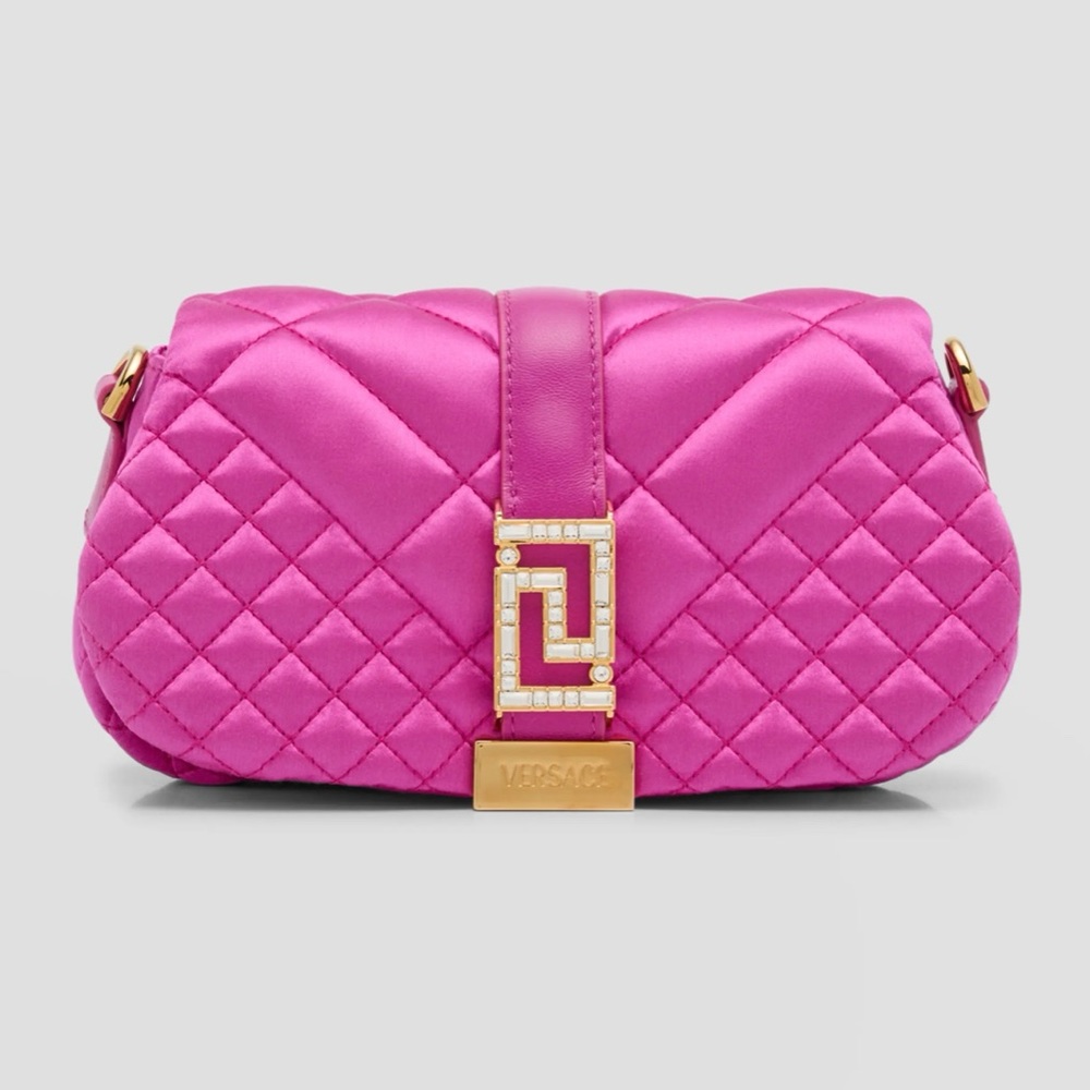 🎉HP🎉Versace NWT Greca Goddess Mini Quilted Satin Shoulder Bag